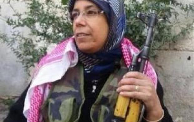 عكس/ زن الجزایری که با داعش می‌جنگد