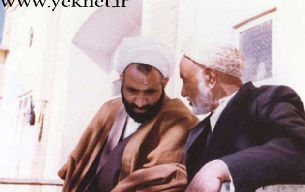 عکس دیده نشده از آقاي قرائتی و پدر بزرگوارشان