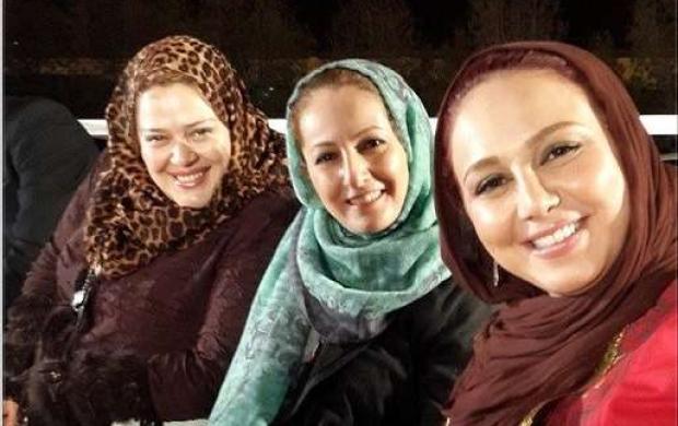 چهره خندان سه بازیگر زن طنزپرداز +عكس
