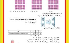 نمونه سوال ریاضی سوم ابتدایی صفحه 10