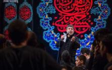 روی دست پدر اومد حسین طاهری شب هفتم محرم 96/07/5