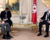  دیدار وزیر دفاع آمریکا با رئیس‌جمهور تونس 