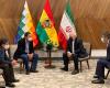 دیدار ظریف با رئیس جمهور بولیوی