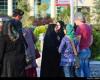 جديدترين تصاوير از برخورد با بي حجابي در تهران + عكس