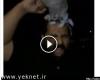 سطل آب يخ بر روي سر رضا صادقي /عكس