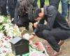 (تصاویر) بازیکنان ملوان بر سرمزار مهرداد اولادی