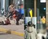 مرد عصبانی همسرش را با سنگ و چوب وسط خیابان کشت +عکس
