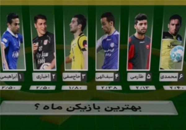 بهترین بازیکن ماه فوتبال ایران (عکس)