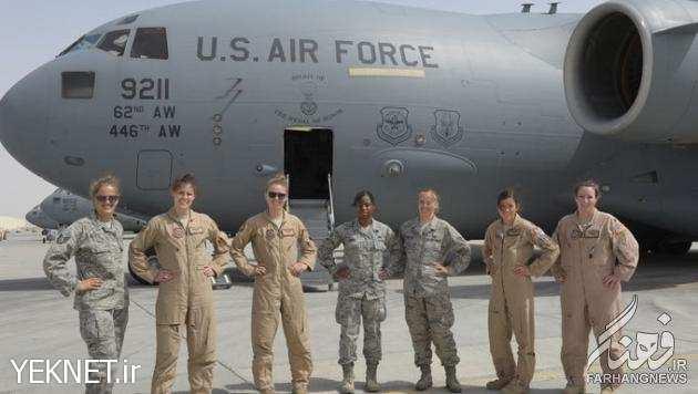 هواپیمای زنانه ارتش آمریکا (تصاویر)