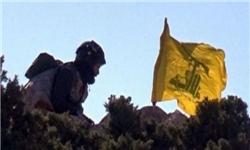 اهتزاز پرچم حزب‌الله روی تپه موسی (تصاویر)