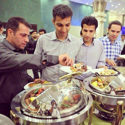 غذای رژیمی عادل فردوسی پور +عکس
