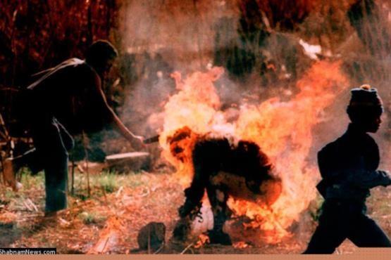 زنده زنده سوزاندن کودکان نیجریه ای توسط بوکوحرام